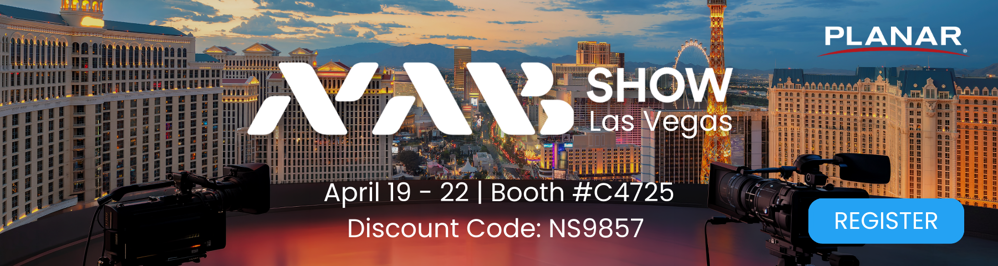 Visit Planar at NAB 2026!