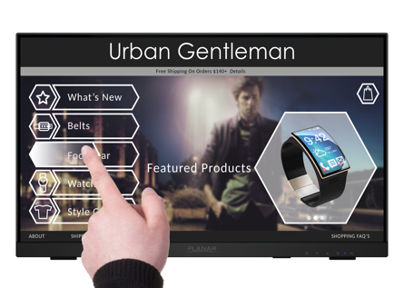 PCT2235 Front w/ Touch