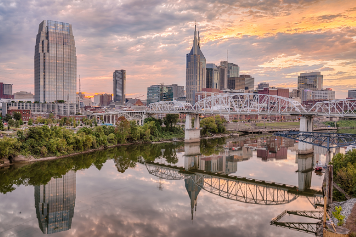Nashville Skyline 720X480 Image