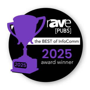 Rave 2025 Best Of Infocomm Award Badge 304X304 Image
